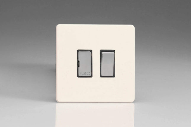 Varilight XDY6DS.PD Screwless Primed 1-Gang 13A Switched Fused Spur