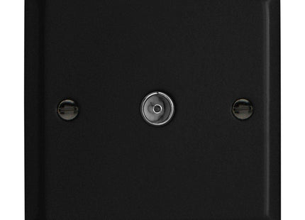 Varilight 1-Gang TV Socket, Co-Axial
