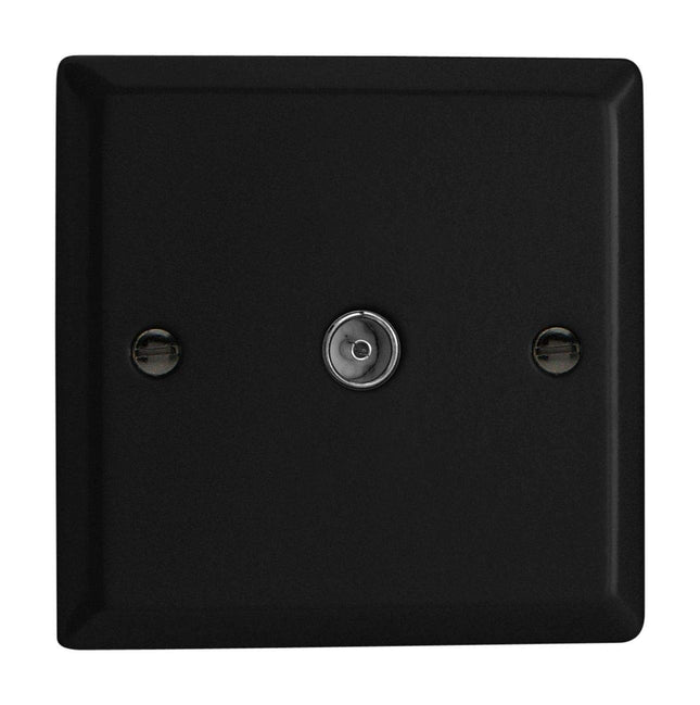 Varilight 1-Gang TV Socket, Co-Axial