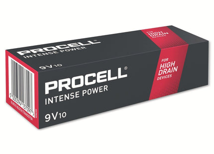 Procell MN1604INT/10 'Intense' Battery 9V (6LR61) PX1604 (Pack of 10)