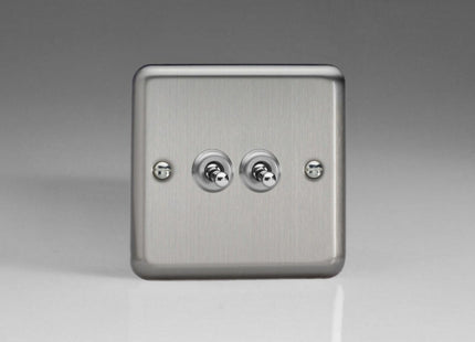 Varilight 2-Gang 10A Intermediate Toggle Switch