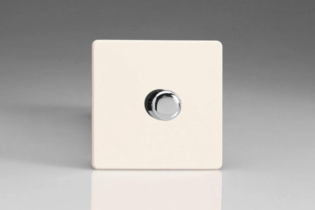 Varilight HDY3S.PD Screwless Primed 1-Gang 2-Way Push-On/Off Dimmer 60-400W V-Dim