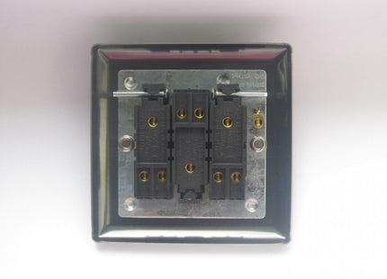 Varilight 3-Gang 10A 1- Or 2-Way Rocker Switch