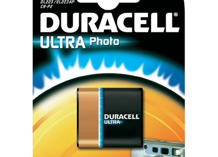 Duracell Lithium Battery 223, 6 xSingle in Blister Pack (6 Batteries)