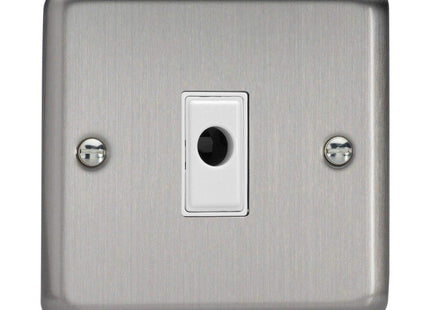 Varilight 16A Flex Outlet Plate Matt Chrome XSFOW