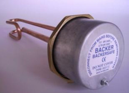 BACKERSAFE 18" IMMERSION HEATER 09194VS COPPER