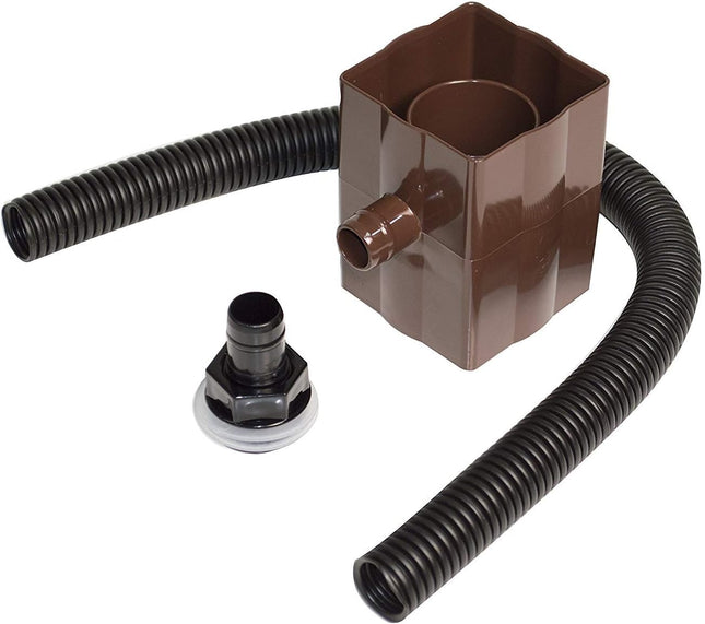 FloPlast FloSaver Rainwater Diverter Brown