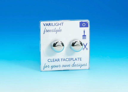 Varilight 2-Gang 2-Way Push-On/Off Rotary Dimmer 2 x 40-250W TIFP252C
