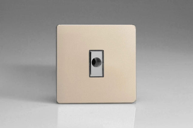 Varilight 16A Flex Outlet Plate Satin Chrome XDNFODS
