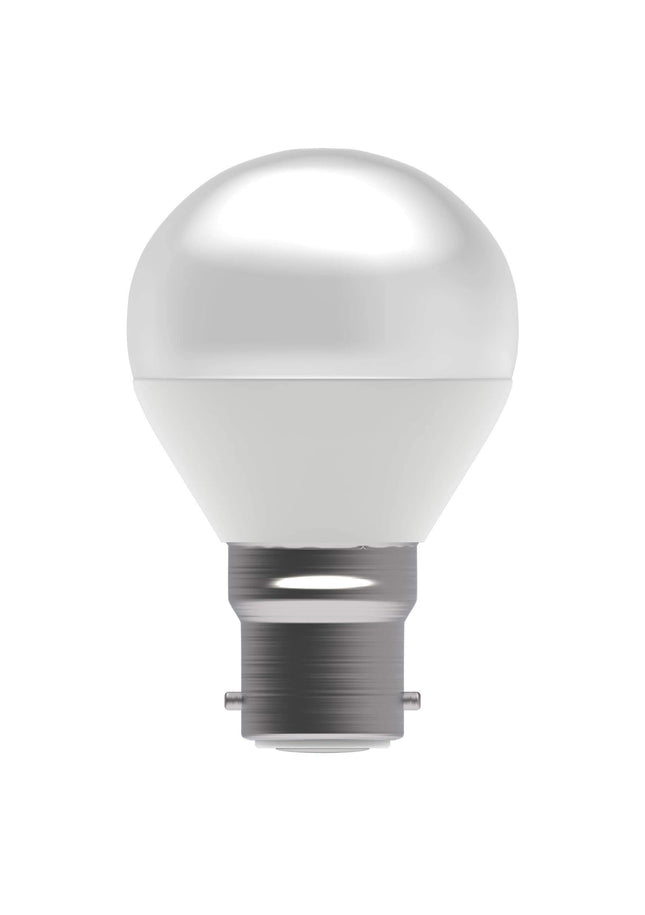 Bell 4W Non Dimmable BC 45mm LED Opal Ball Lamp Warm White