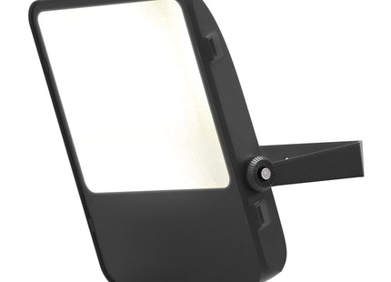 4lite Outdoor Graden/Security LED Floodlight IP65 100w 11500lm Die-Cast Black Cool White