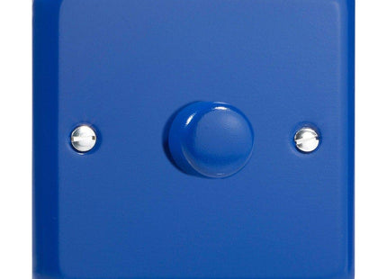 Varilight V-Pro Lily Pastel Reflex Blue 1-Gang LED Trailing Edge Dimmer Switch 1 or 2 Way