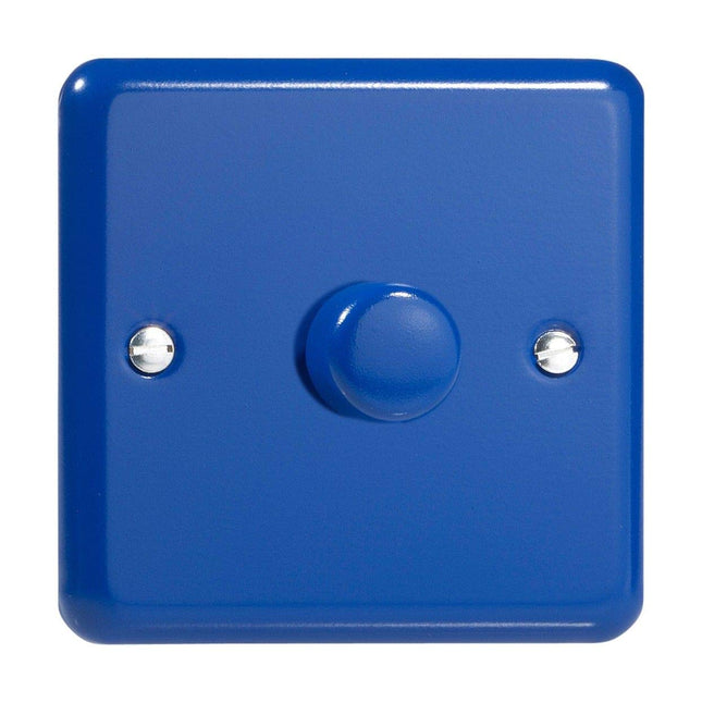 Varilight V-Pro Lily Pastel Reflex Blue 1-Gang LED Trailing Edge Dimmer Switch 1 or 2 Way