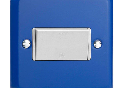 Varilight 10A Fan Isolating Switch (3 Pole) Reflex Blue XYFIW.RB