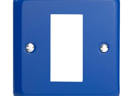 Varilight DataGrid Plate (1 Grid Space) Reflex Blue XYG1.RB