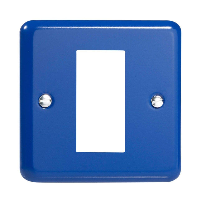 Varilight DataGrid Plate (1 Grid Space) Reflex Blue XYG1.RB