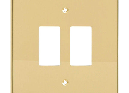 Varilight 2-Gang Grid Plate (Single Plate)