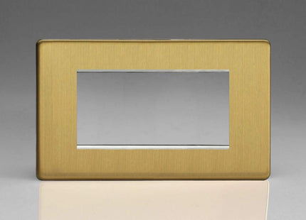 Varilight XDBG4S DataGrid Brushed Brass 3 or 4 Grid Space