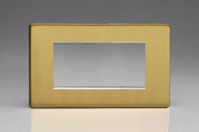 Varilight XDBG4S DataGrid Brushed Brass 3 or 4 Grid Space