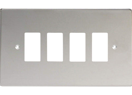 Varilight XDCPG4-P Power Grid 4 Grid Spaces Polished Chrome