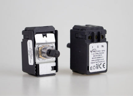 Varilight Sm V-Pro Smart Master Non-Wifi Dimmer 100W Led (Multi-Way With Up To 2 Supplementary Controllers)