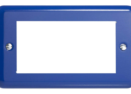 Varilight DataGrid Twin Plate (4 Grid Spaces) Reflex Blue XYG4.RB
