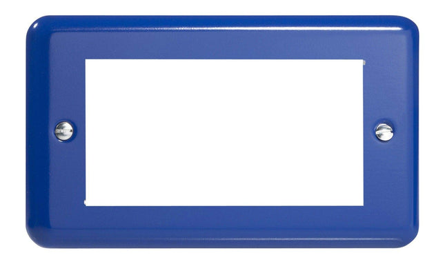 Varilight DataGrid Twin Plate (4 Grid Spaces) Reflex Blue XYG4.RB