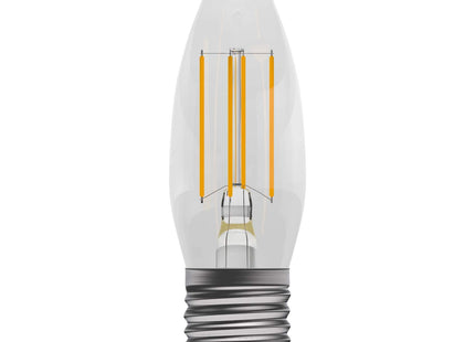 Bell 60116-4W LED Filament Clear Candle Dimmable SES, 4000K