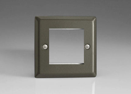 Varilight DataGrid Plate (2 Grid Spaces) Graphite XPG2
