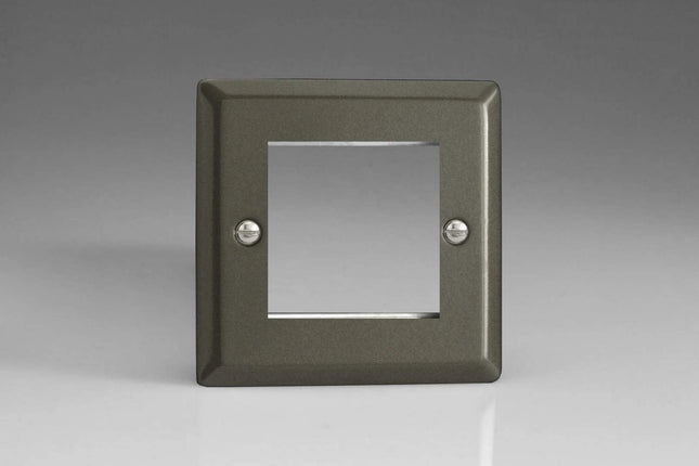 Varilight DataGrid Plate (2 Grid Spaces) Graphite XPG2