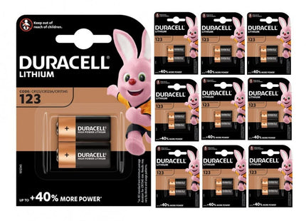 Duracell-blt-1ÊControl/CAMARA 123, 3ÊV Battery Case- 10 x 2 Pack (20 Batteries)