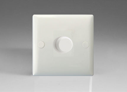 Varilight 1-Gang 2-Way Push-On/Off Rotary Led Dimmer 1 X 0-120W (1-10 Leds)