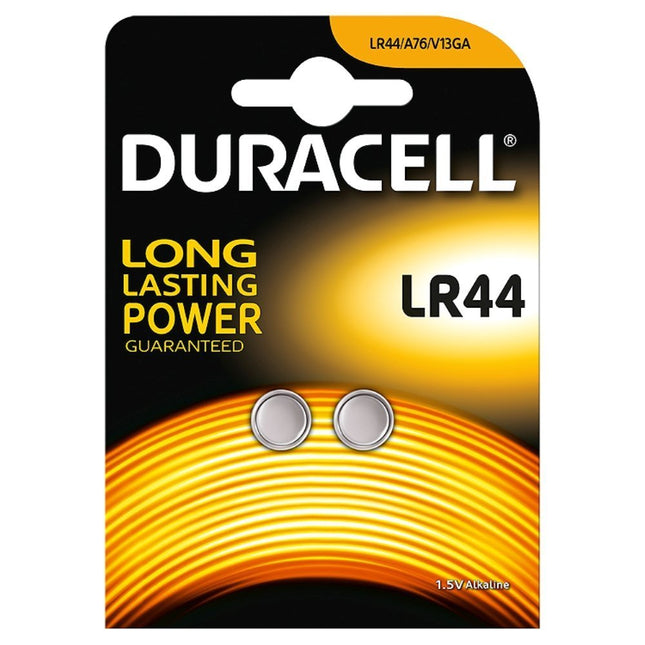 Duracell 10 x 2 Pack Silver Oxide Watch Batteries (SR44/357/303) (20 Batteries)