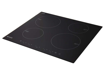 Haden HIH60B4 Hob Induction Touch Control Hob with 4 Boosters, 60cm, Black SF100