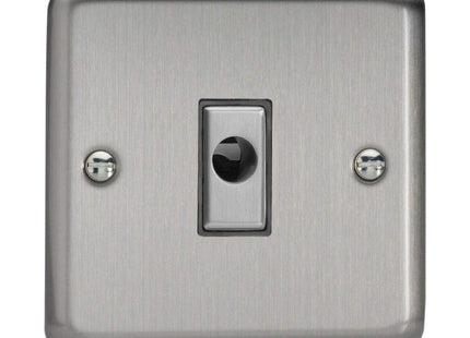 Varilight Classic Flex Outlet Plate Matt Chrome