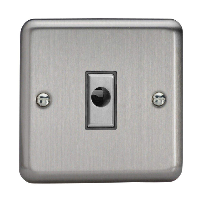 Varilight Classic Flex Outlet Plate Matt Chrome