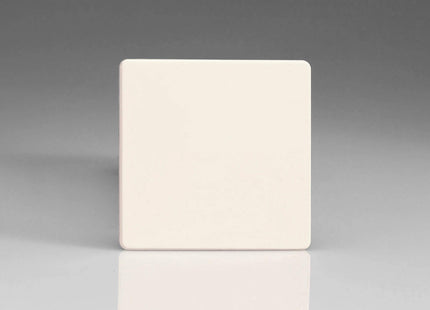 Varilight Primed Ready to Paint Flat Plate Screwless Single Blank Plate