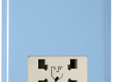 Varilight Dual Voltage Shaver Socket, Classic Lily Duck Egg Blue XYSSW.DB
