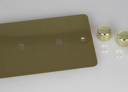 Varilight 2-Gang Matrix Kit For Rotary Dimmers (Twin Plate) 
