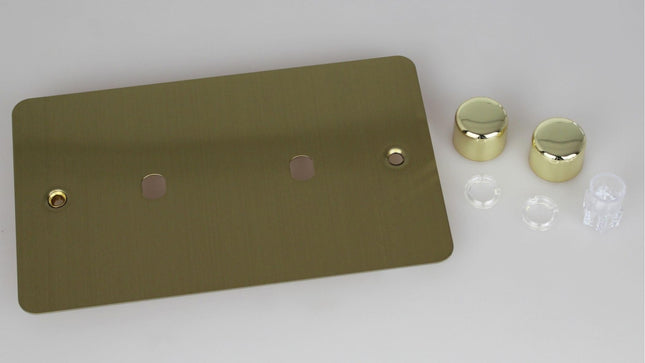 Varilight 2-Gang Matrix Kit For Rotary Dimmers (Twin Plate) 