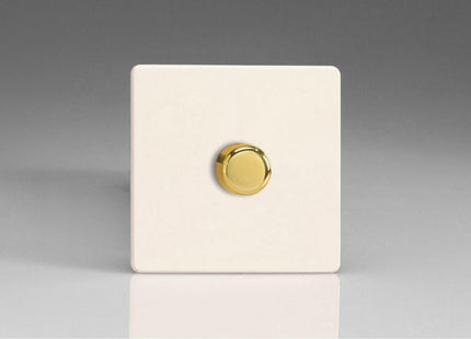 Varilight 1-Gang 2-Way Push-On/Off Rotary Led Dimmer 1 X 0-120W (1-10 Leds)
