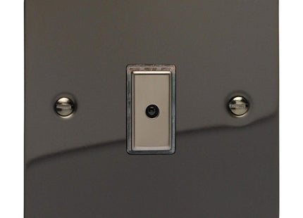 Varilight 1-Gang 1-Way Remote/Tactile Touch Control Master LED Dimmer Light Switch 1 x 0-100W (Max 10 LEDs) Iridium JFIE101