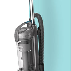 Swan Eureka TurboPower Pet Extend Upright Vacuum Cleaner, Lightweight, 2L, 400 W, Bagless with HEPA Filter for Carpets & Hard Floors, Energy Class A++, Single Cyclone Filtration-Grey/Blue (SC15834N)