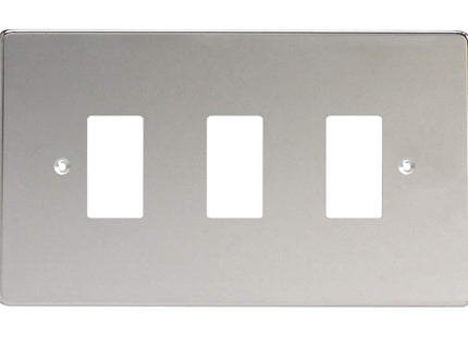Varilight XDCPG3-P Power Grid 3 Grid Space Polished Chrome