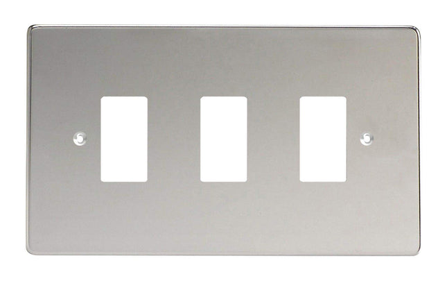 Varilight XDCPG3-P Power Grid 3 Grid Space Polished Chrome