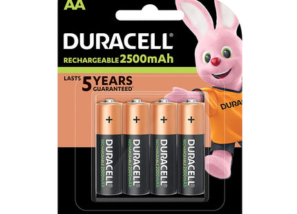 Duracell 10x 4 Pack Ultra AA Double A 2500mAh Rechargeable Battery (40 Batteries) 81535767