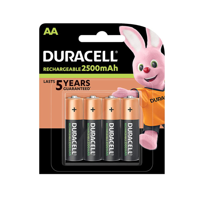 Duracell 10x 4 Pack Ultra AA Double A 2500mAh Rechargeable Battery (40 Batteries) 81535767