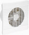 Airvent 435403 Kitchen Extractor Fan 6"/150mm Low Profile/Slimline With Integral Butterfly Style Shutters