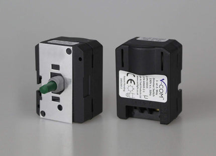 Varilight MKP400 V-Com, 1-Gang 2-Way Push-On/Off Rotary LED Dimmer