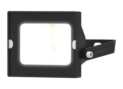 4lite Outdoor Graden/Security LED Floodlight IP65 10w 850lm Black Cool White